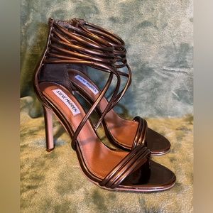 Steve Madden gold heels